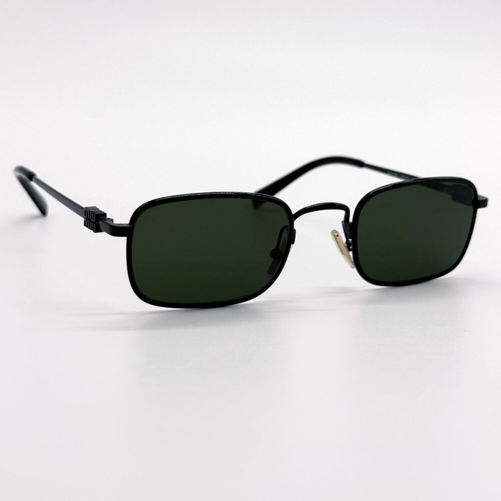 NEW MIU MIU SUNGLASSES MUA53S 1AB1I0 BLACK WOMEN MU A53S SMU A53